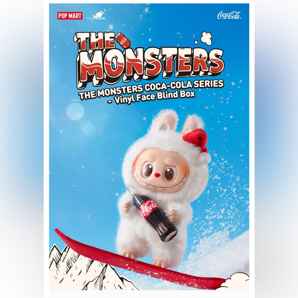 POP MART Coca Cola The Monsters Vinyl plush pendant - Picture 2 of 8